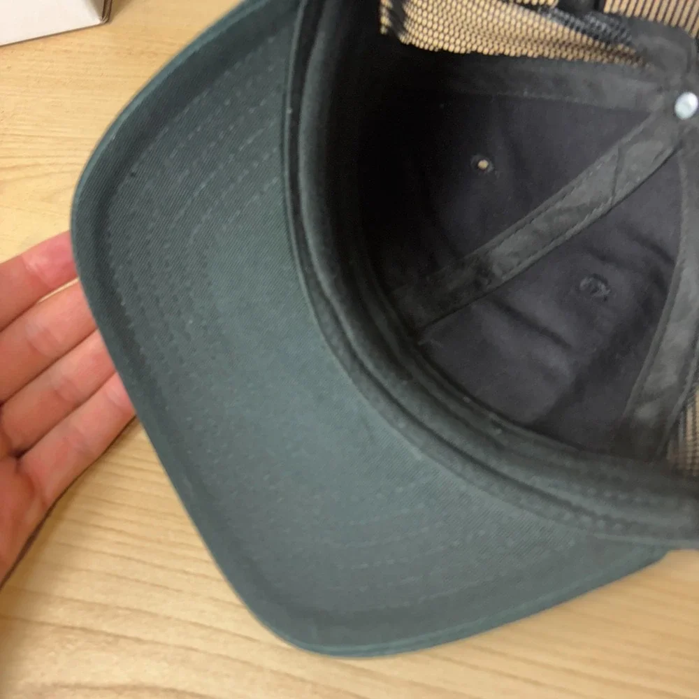 Kubota Hat Cap Snap Back Black Tractor Performance Outdoor Adjustable